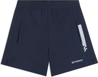 Freddy Pantaloni corti slim con grafica e spacchi laterali