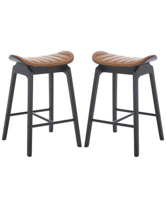 Safavieh Couture Elline Wood Counter Stool