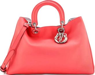 Dior Diorissimo Smooth Calfskin Large tote bag - Roze