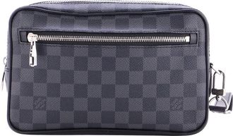 Louis Vuitton Kasai Clutch Damier Graphite (Authentic Pre-Loved)