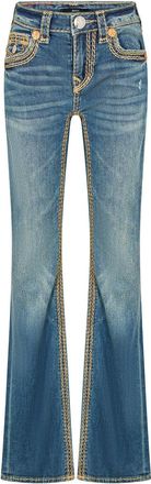 True Religion Womens Becca Mr Boot in Champaign - Blue - Size 28W/30L