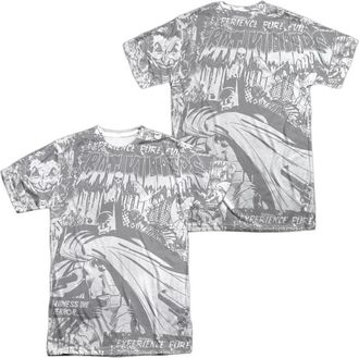 Gildan Batman Bat Killers (Front/Back Print) Short Sleeve Adult 100% Poly Crew Tee / T-Shirt