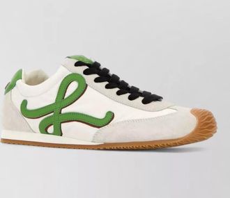 Loewe canvas suede ballet runner 2 sneakers
