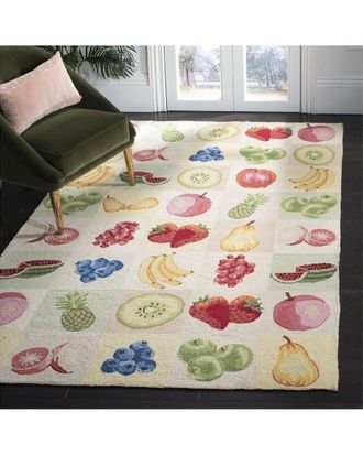 Safavieh Chelsea Fruit Lovers Hand Hooked Wool Rug