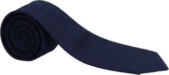Givenchy 4G Zijden Stropdas - Heren - Stropdassen - Blauw - ONE Size - Accessoires