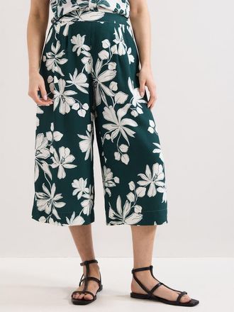 Phase Eight Josie Culotte Crop Trousers in Green at Nordstrom, Size 12