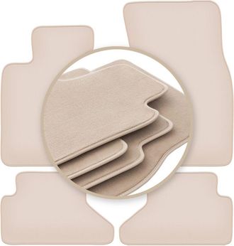 OEM Alfombrillas Premium Beige Para: Bmw 6 E63 Coup&eacute; 2003-2010