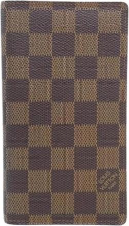 Louis Vuitton Pre-owned Vintage Portemonnee - Bijbel formaat - Dames - Vintage Accessoires - Bruin - ONE Size - Vintage