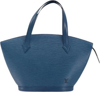 Louis Vuitton Pre-owned Handbags, female, Blue, Size: ONE SIZE Pre-owned Saint Jacques Handbag