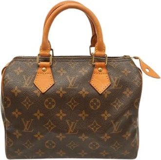 Louis Vuitton Pre-owned Handbags, female, Brown, Size: ONE SIZE Pre-owned Canvas Handbag