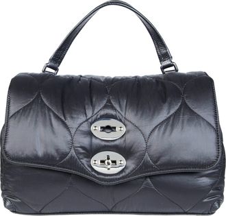 Zanellato Postina Lunaria Small Quilted Glossy Handbag