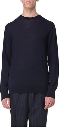 Golden Goose Truien & Vesten, Heren, Blauw, XL, Fijngebreide Trui