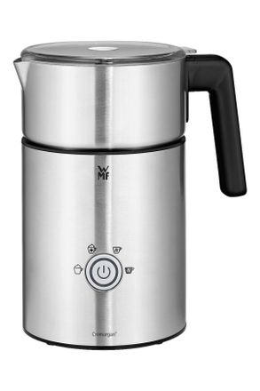 WMF Milchschäumer, Schwarz, Silberfarben, Metall, Kunststoff, 350 ml, Küchengeräte, Kaffeemaschinen & Milchschäumer