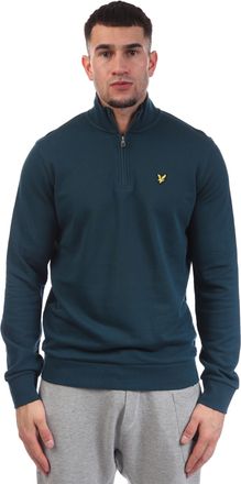 Lyle & Scott Heren Lyle And Scott Loopback Sweatshirt met Kwartrits in Blauw