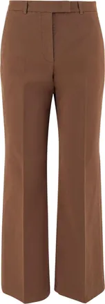 Ql2 Quelledue Straight-Leg Stretch Cotton Pants