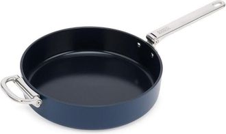 Joseph Joseph Sart&eacute;n Poco Profunda Antiadherente, Space, Modelo De 28 Cm (11), Ideal Para Cocinas Peque&ntilde;as, Mango Plegable, F&aacute;cil De Almacenar, Antiadherente, Efici