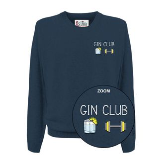 MC2 Saint Barth Round-neck Knitwear, male, Blue, Size: S maglieria e felpe poliestere