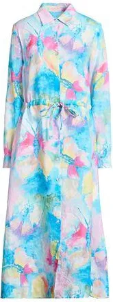 120% Lino VESTIDOS - Vestidos midi en YOOX.COM