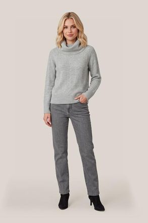 Mart Visser Liv Lurex Trui Grijs / Zilver