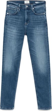 Citizens Of Humanity Indigo Blauw Klassieke Vijf-Pocket Jeans - Dames - Skinny Jeans - Blauw - W28 - Denim - Jeans