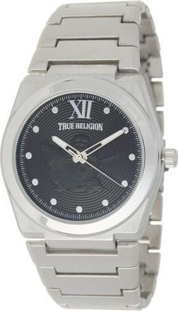 True Religion Logo Two-Tone Bracelet Watch, 43mm in Silver at Nordstrom Rack