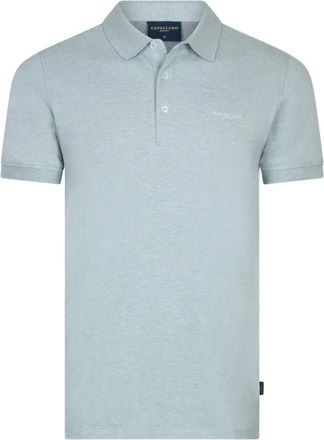 Cavallaro Bavone Polo - Heren - Tops - Blauw - Maat: M Katoen