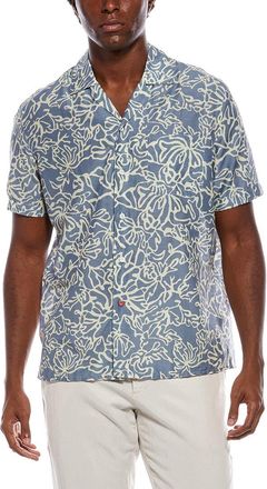 Isaia Silk-Blend Sport Shirt
