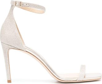 Jimmy Choo London Sandali Alva 85mm - Argento