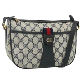 Gucci Pre-owned Cross Body Bags, female, Blue, Size: ONE SIZE Pre-owned Vintage GG Shoulder Bag