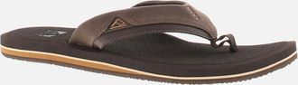 Reef Mens Reef Mens Flip Flops Cushion Dawn Slip On brown UK Size - Size: 12