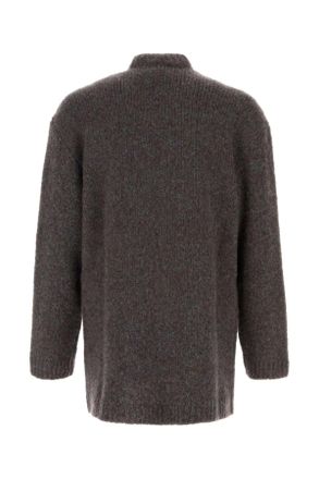 Giorgio Armani Cashmere-Silk Blend Cardigan - Gray