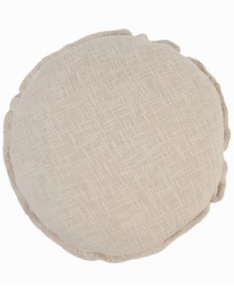 LR Home Lr Home Solid Birch Round Throw Pillow