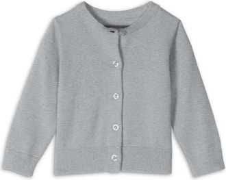 primary Baby Cardigan Sweater in Heather Grey at Nordstrom, Size 12-18M