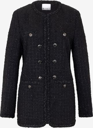 Weill Lange Tweedjacke mit glitzernden Karos Melvil