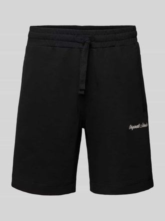 Jack & Jones Jack & Jones Shorts mit Label-Stitching Modell KARL in Black, Gr&ouml;&szlig;e XXL