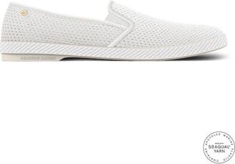 Rivieras Shoes Classic Mesh Slip-On Loafer in White at Nordstrom, Size 45