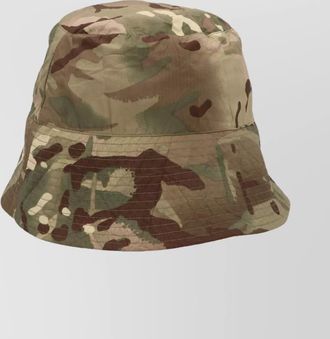 K-Way bucket hat camouflage wide brim