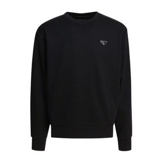 Prada Sudadera T&eacute;cnica de Algod&oacute;n - Sweatshirts & Hoodies - Hombre - Negro - L