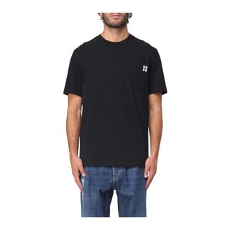 Dsquared2 T-Shirts, male, Black, M, Pocket Cotton T-shirt