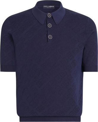 Dolce & Gabbana Polo a maniche corte - Blu