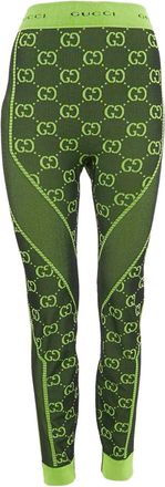 Gucci Leggings con motivo GG - Nero