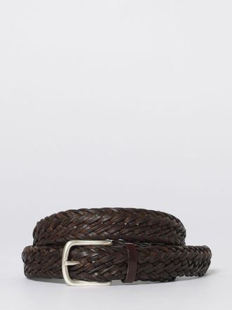 Orciani Cintura Orciani in pelle intrecciata