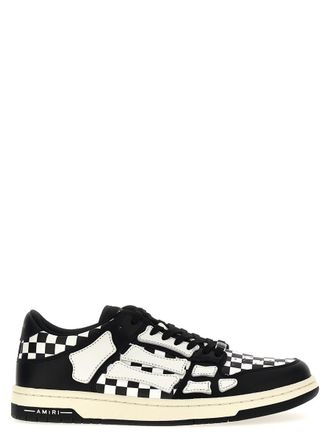 Amiri Checkered Skel Top Low Sneakers