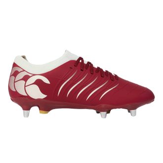 Canterbury Of New Zealand Unisex Adult Phoenix 2.0 Pro Soft Ground Rugby Laarzen (Rode Dahlia)