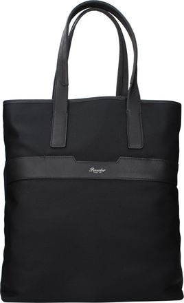 Pineider Herrens Umh&auml;ngetaschen aus schwarzem Stoff