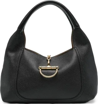 Gucci Horsebit Grained-leather Tote Bag