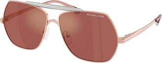Michael Kors MK1173 DENVER 1108E4 Womens Sunglasses Gold Size 58