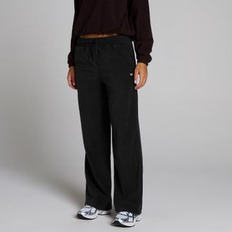 MyProtein Pantal&oacute;n de ch&aacute;ndal recto de felpa para mujer de MP - Negro - XS