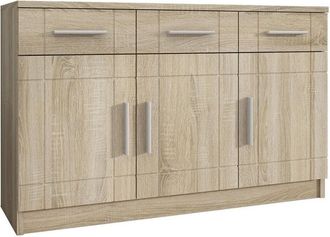 Mirjan24 C&oacute;moda Tucson 145, Roble Sonoma, Con Cajones Y Puertas, N&uacute;mero De Cajones: 0, 70x103x37cm