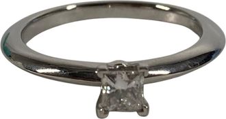 Tiffany & Co. Platinum Platinum 950 Band Ring (Pre-Owned)